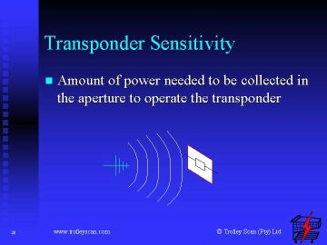 TRANSPONDER SENSITIVITY